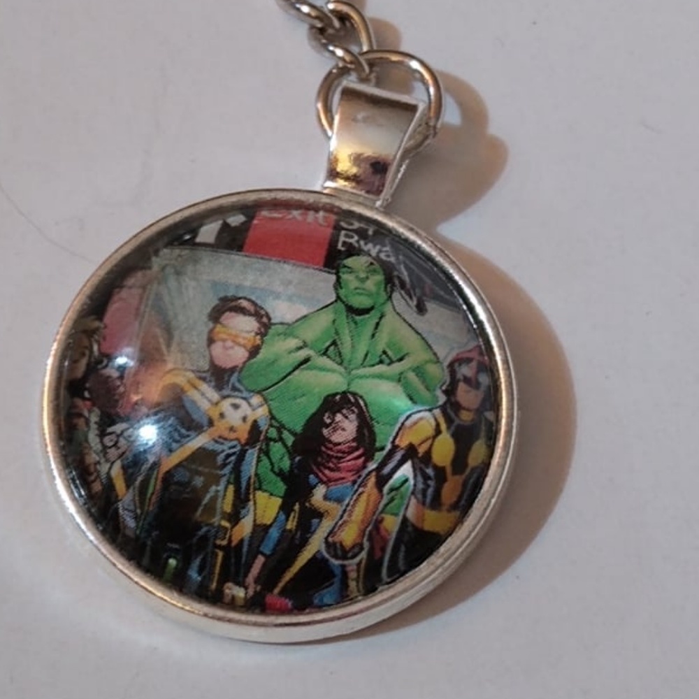 Keychain Young Avengers Comic Handmade Unique